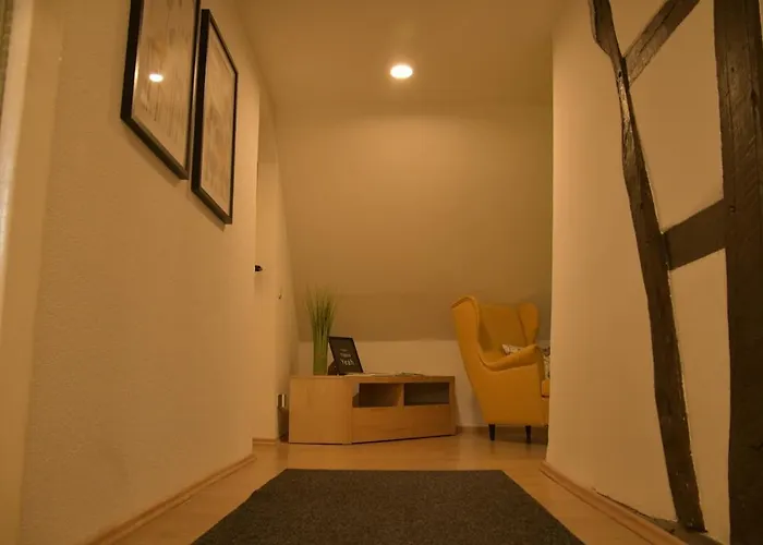 公寓 Stilvolle Altbauwohnung, Feder & Leicht 霍格伦兆森